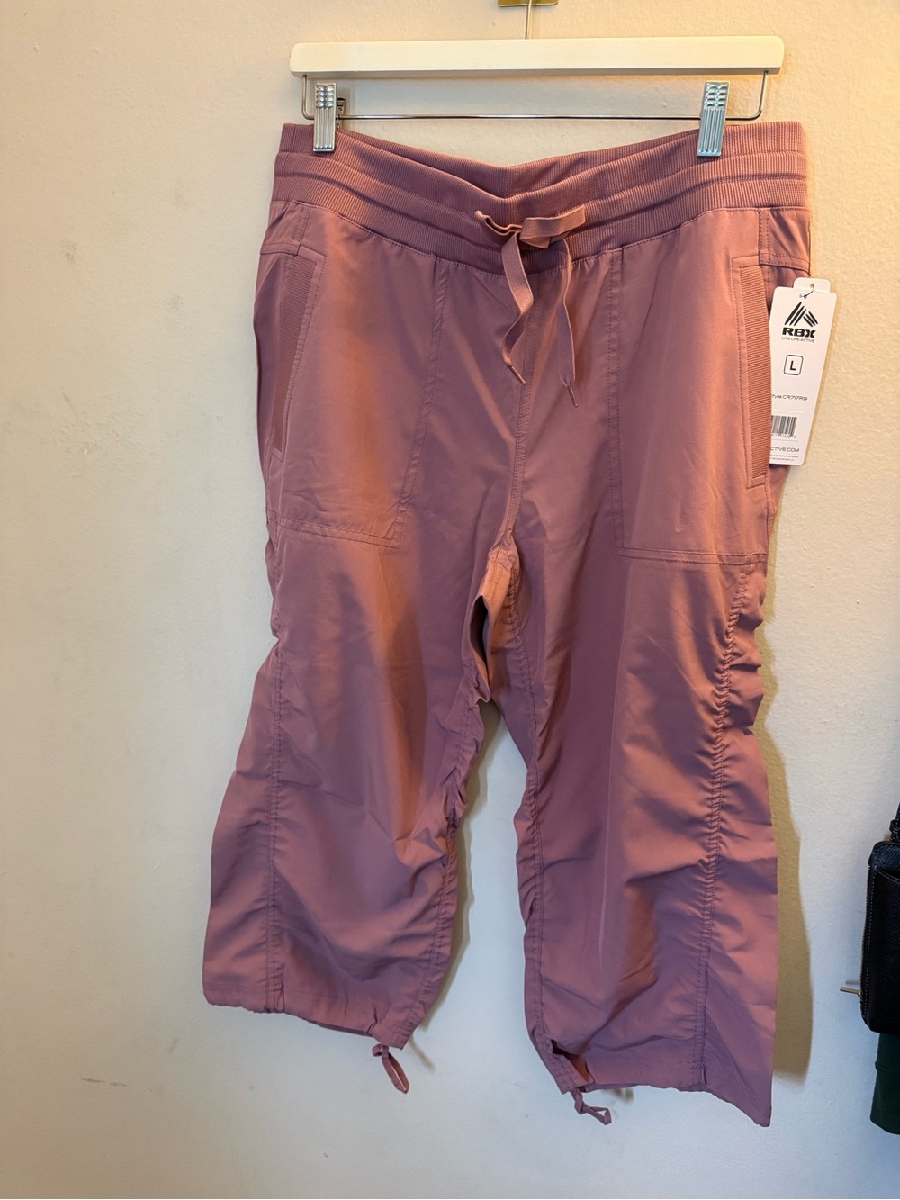 RBX Lumen Lightweight Women's Pink Active Capri Pants